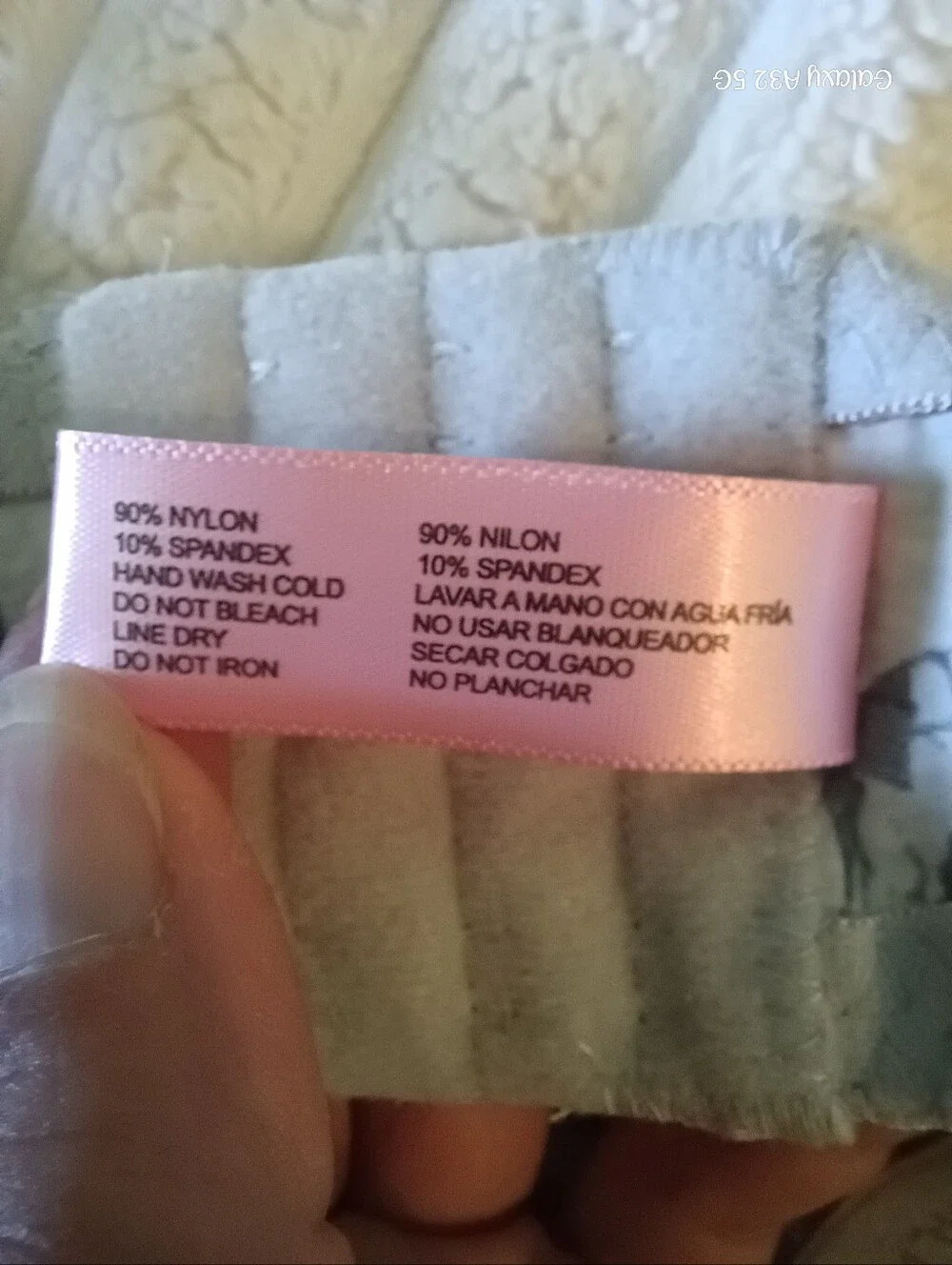 NWT Juicy Couture Gray Bra with Black Butterfly Print
